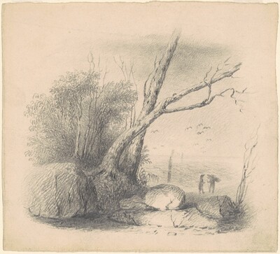 Figures by the Shore