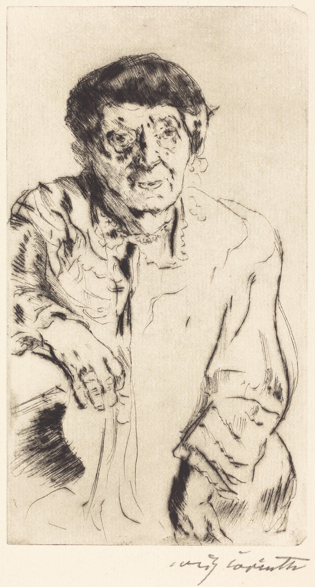 Schwiegermutter (Mother-in-Law) by Lovis Corinth