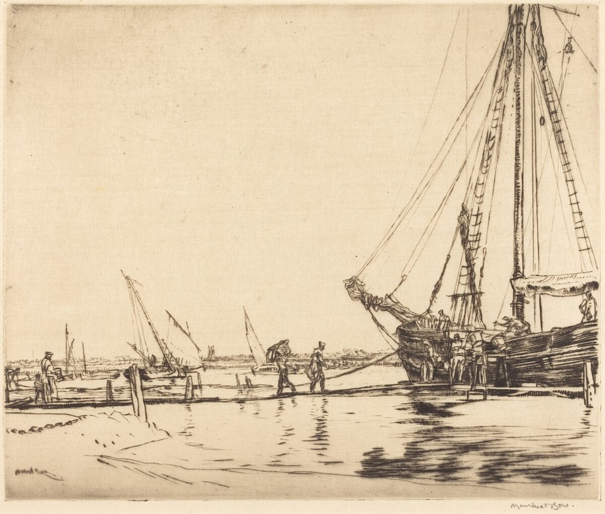 Moy by Sir Muirhead Bone