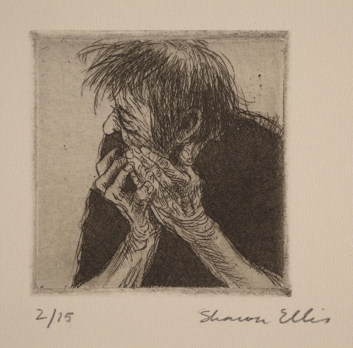 Portrait of an Old Woman by Sharon Ellis
