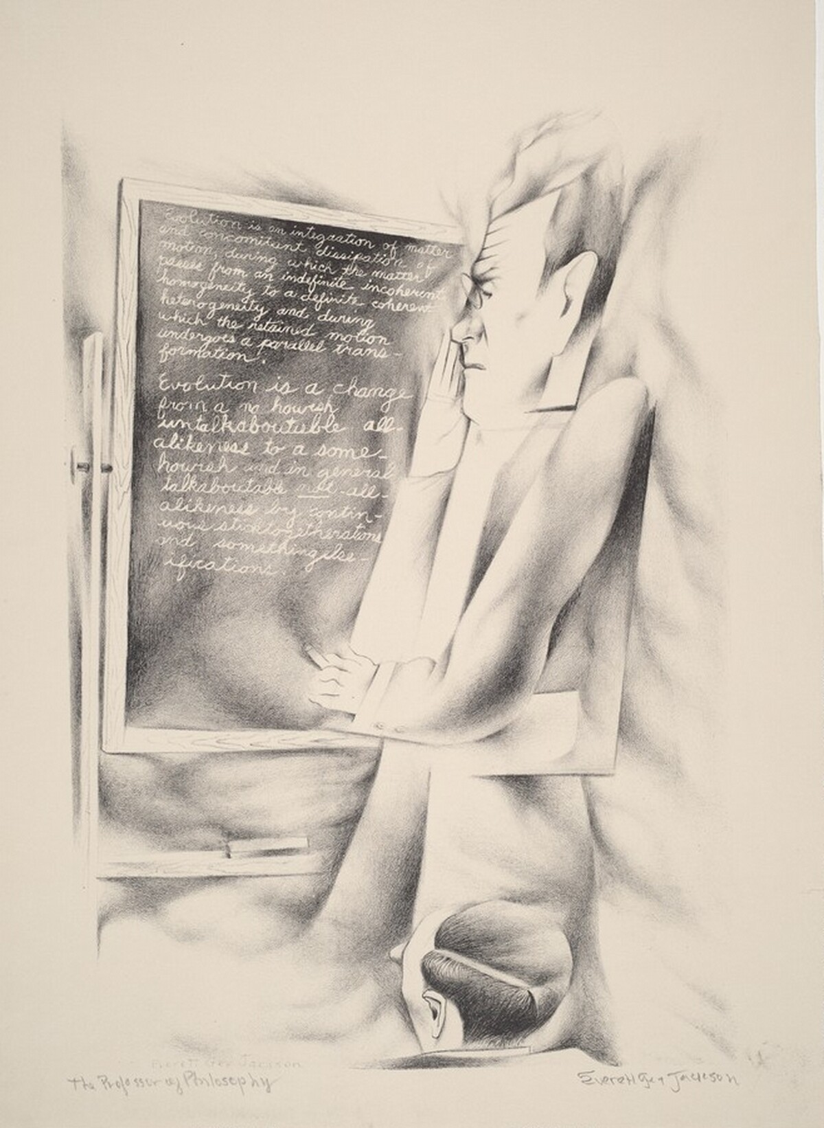 The Professor of Philosophy by Everett Gee Jackson
