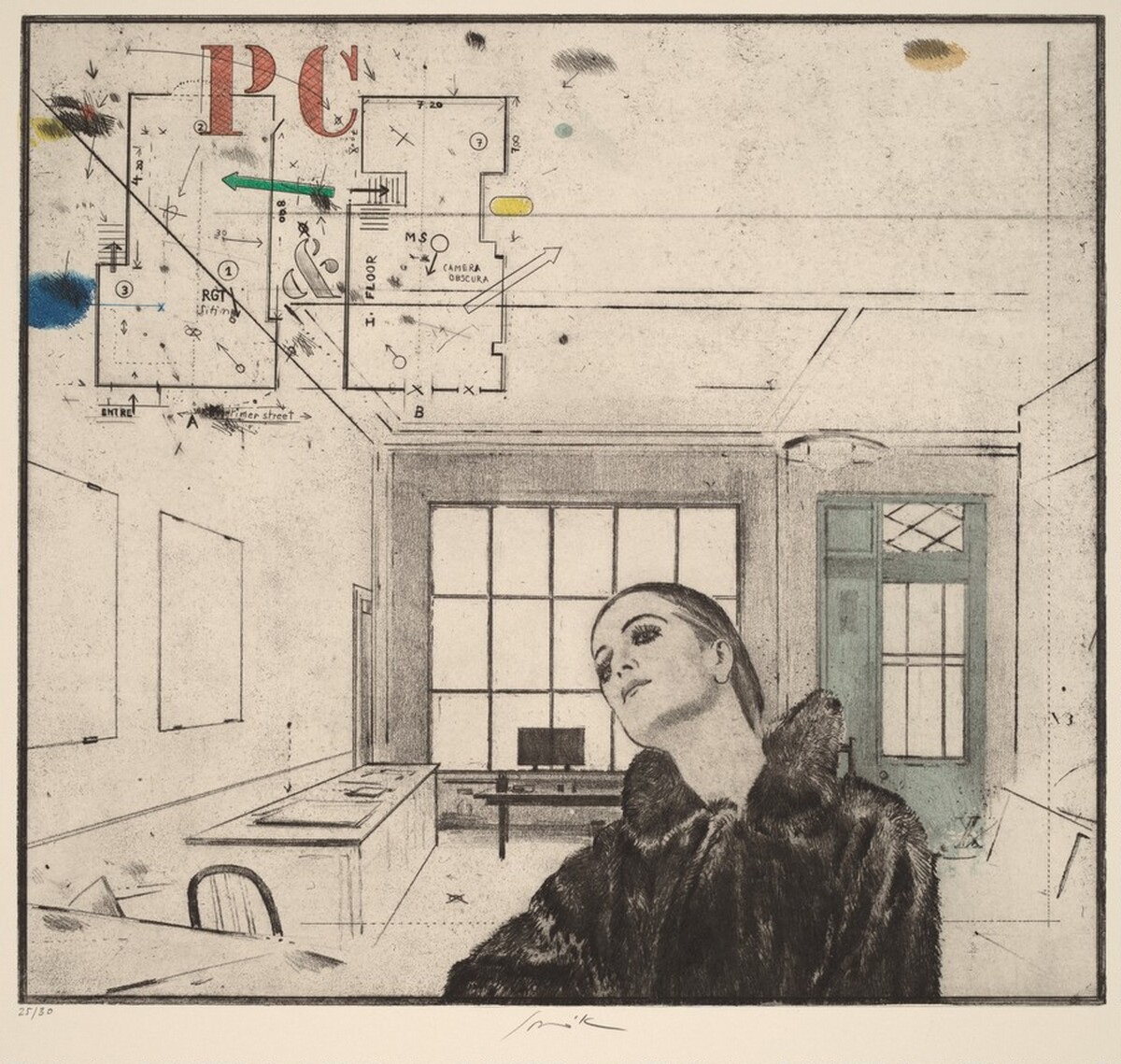 Print Club Interior by Provoslav Sovák