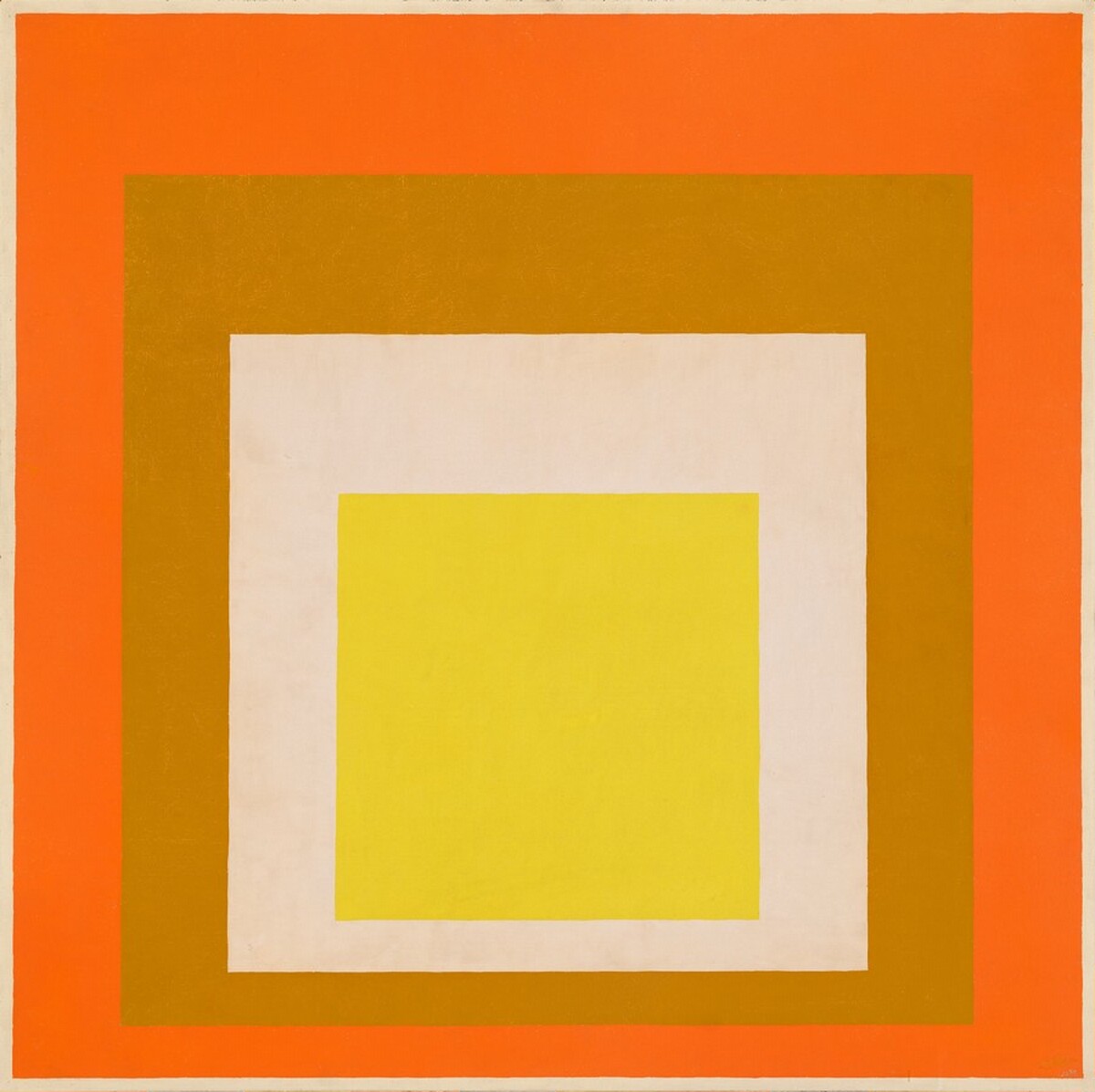 Homage to the Square: "Yes" by Josef Albers