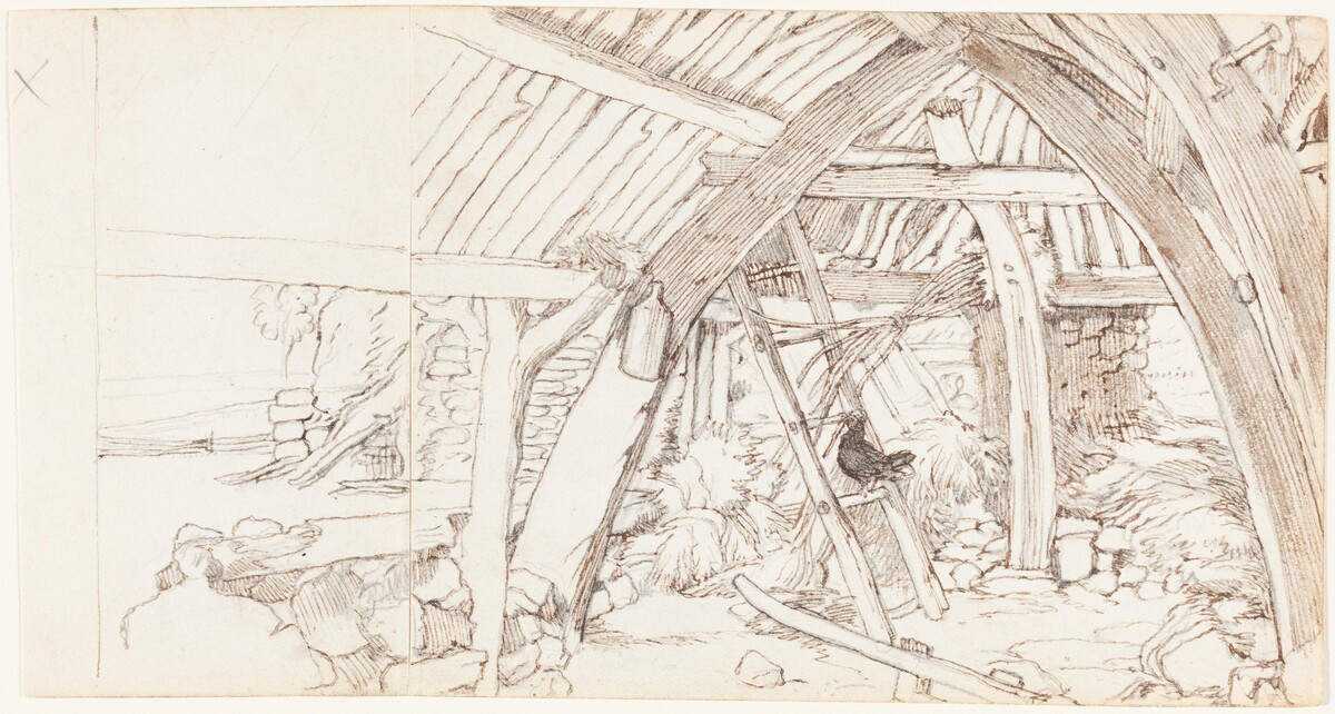The Barn by Sir Edwin Landseer