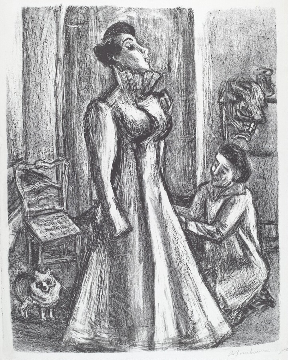 Being Fitted by Abe Birnbaum