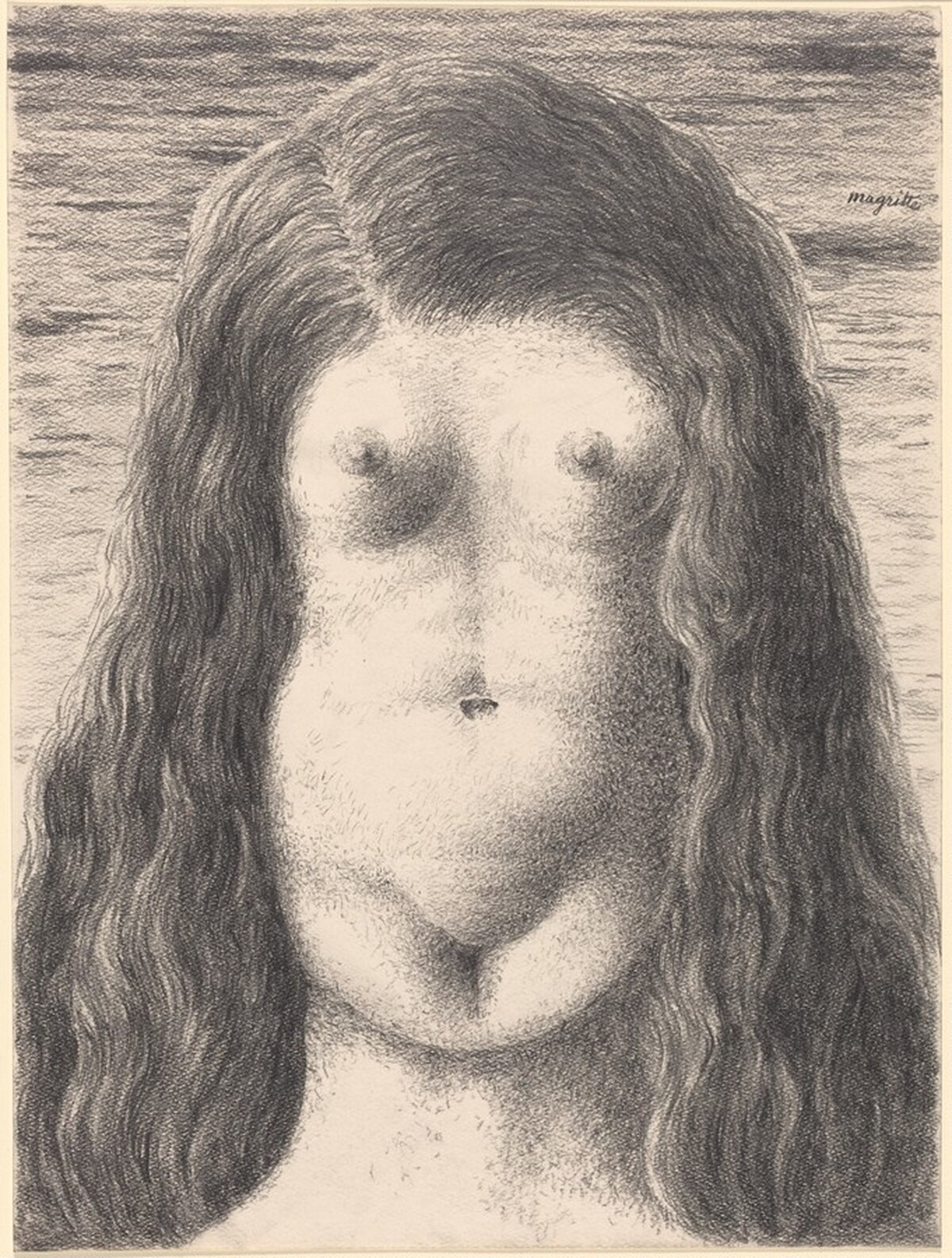 The Rape by René Magritte