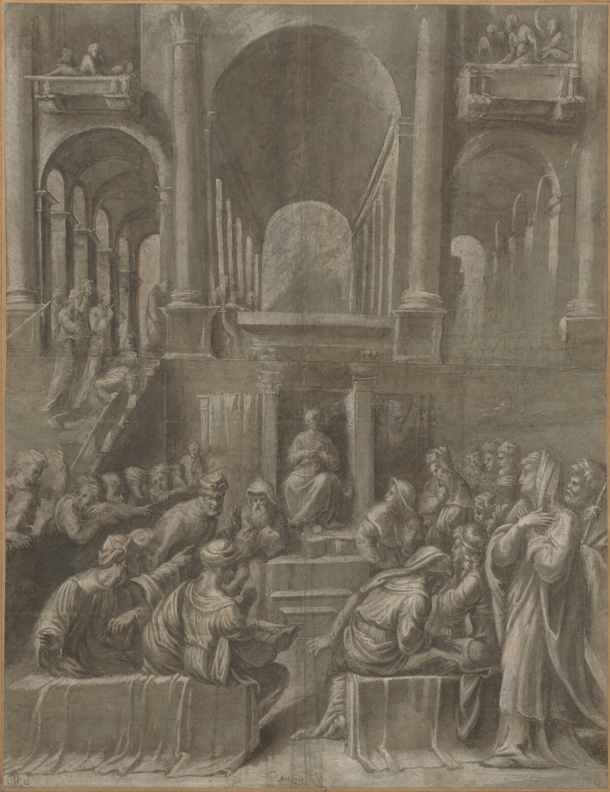 Christ among the Doctors by Bartolomeo Ramenghi