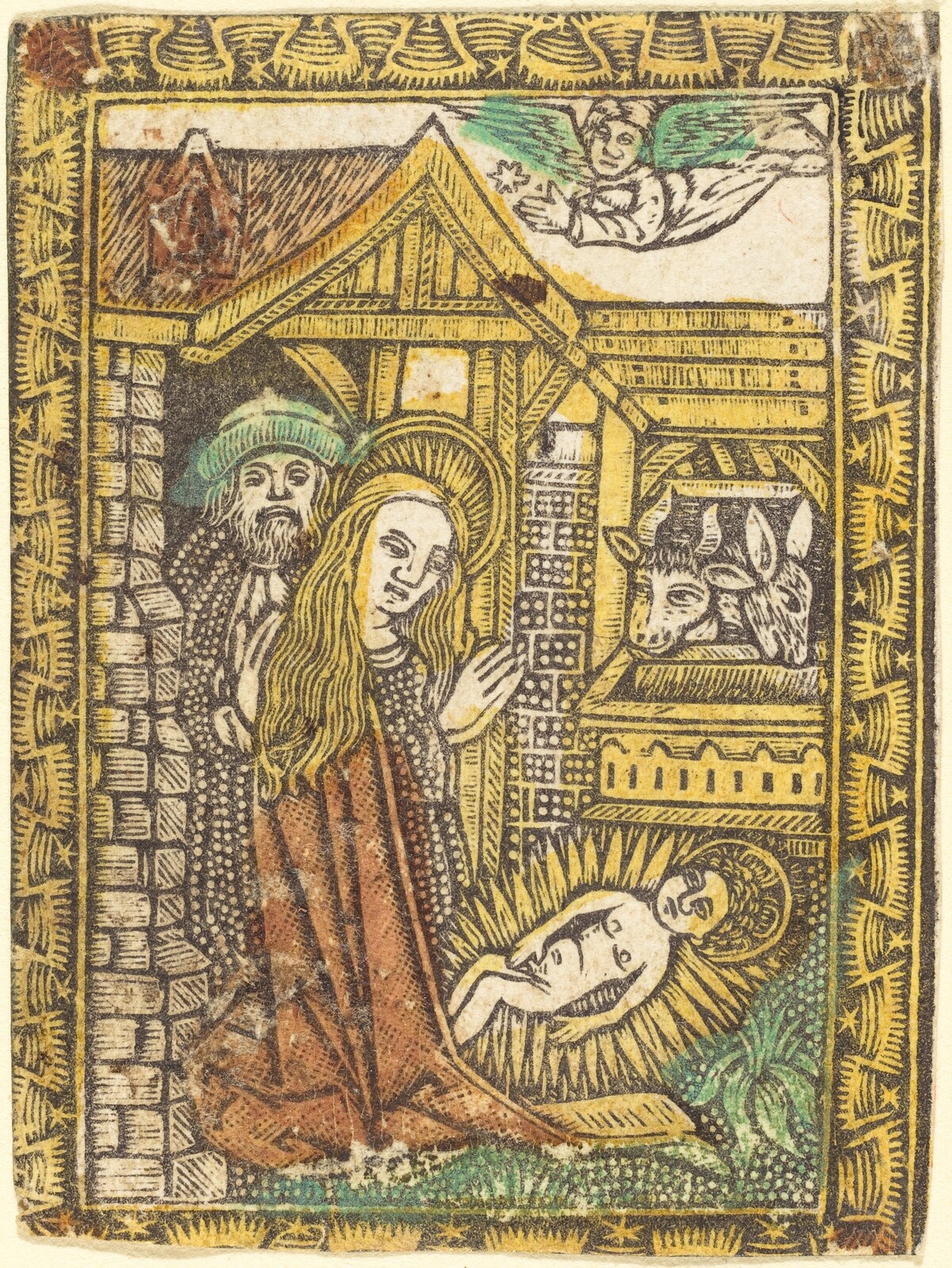 The Nativity by German 15th Century