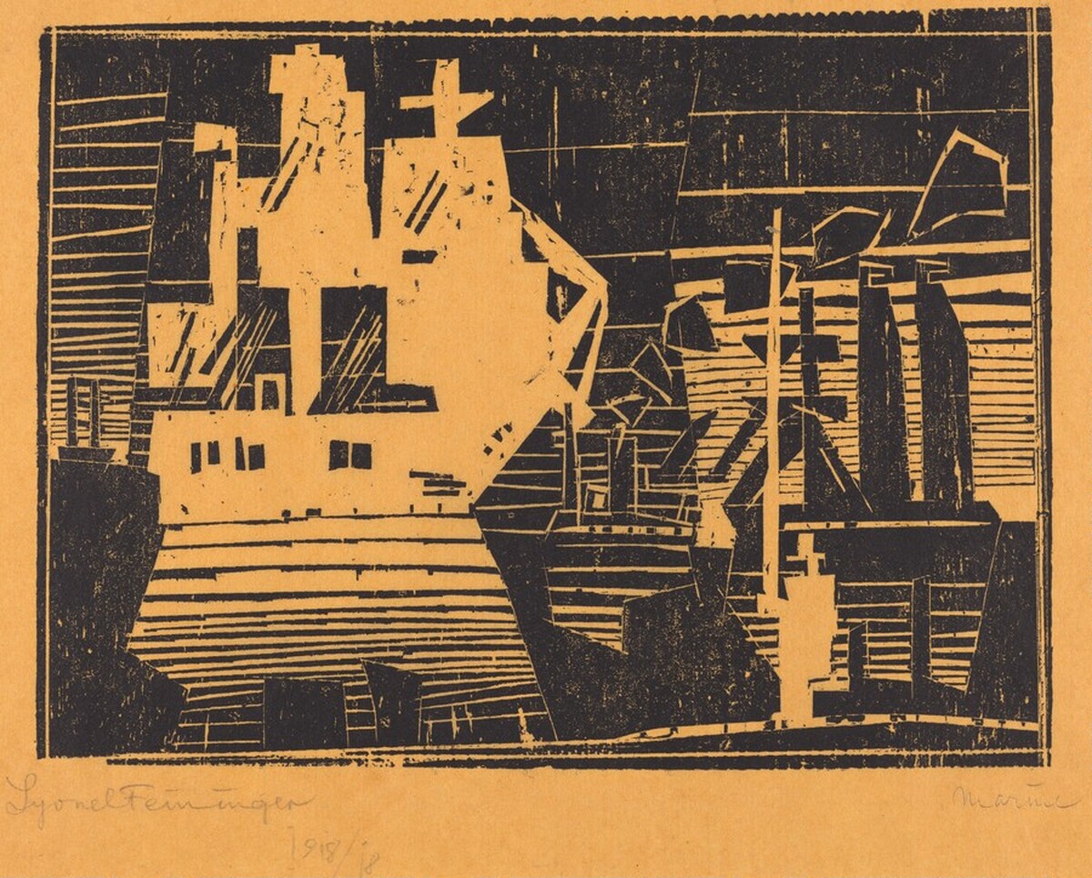 Marine by Lyonel Feininger