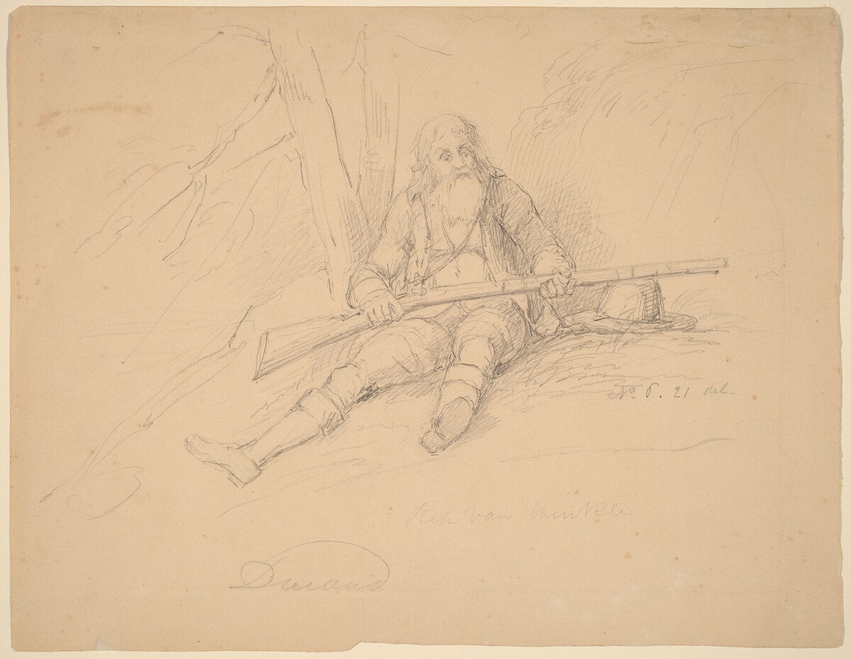 Rip Van Winkle by Asher Brown Durand