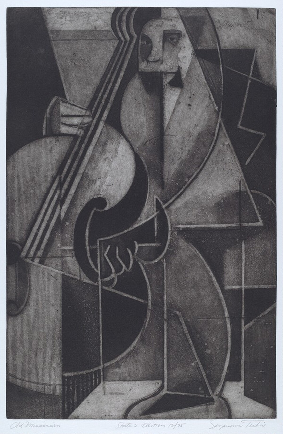 Old Musician by Seymour Tubis