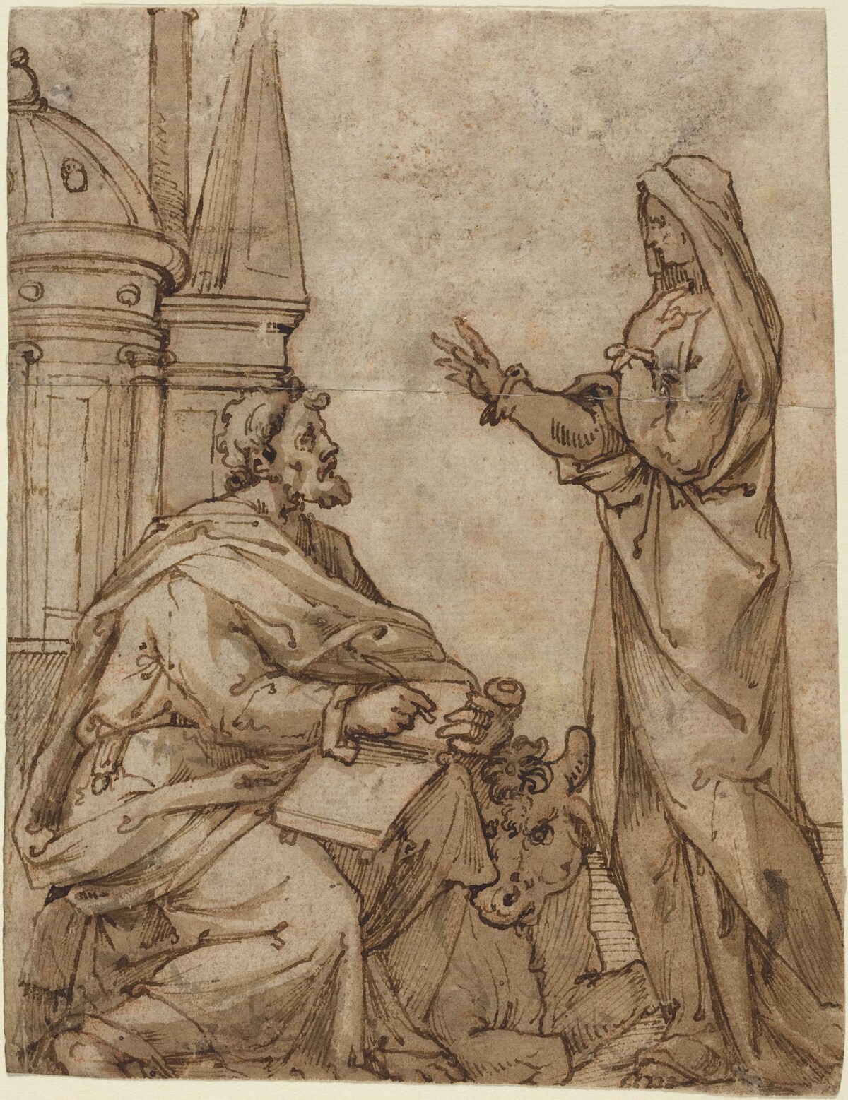 Saint Luke by Netherlandish 16th Century