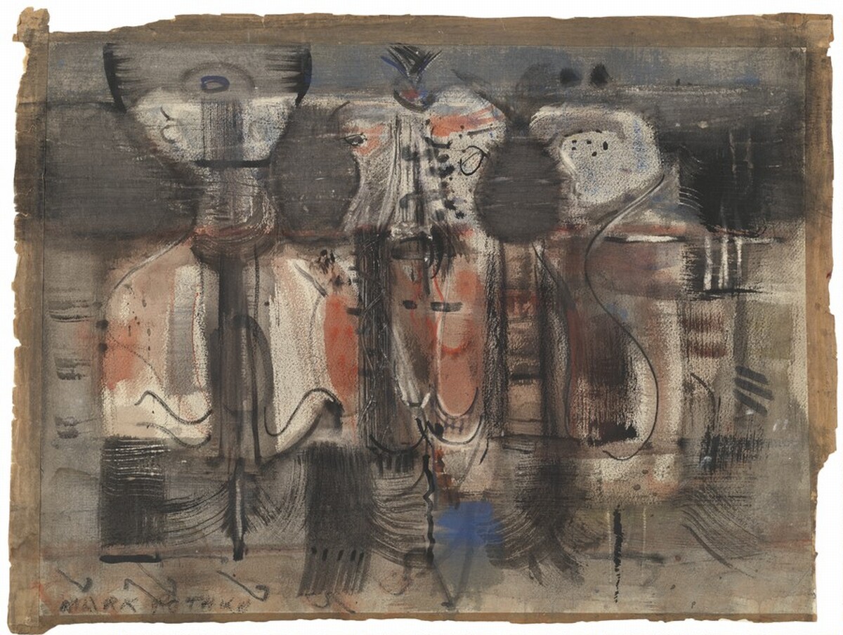 Untitled [recto] by Mark Rothko