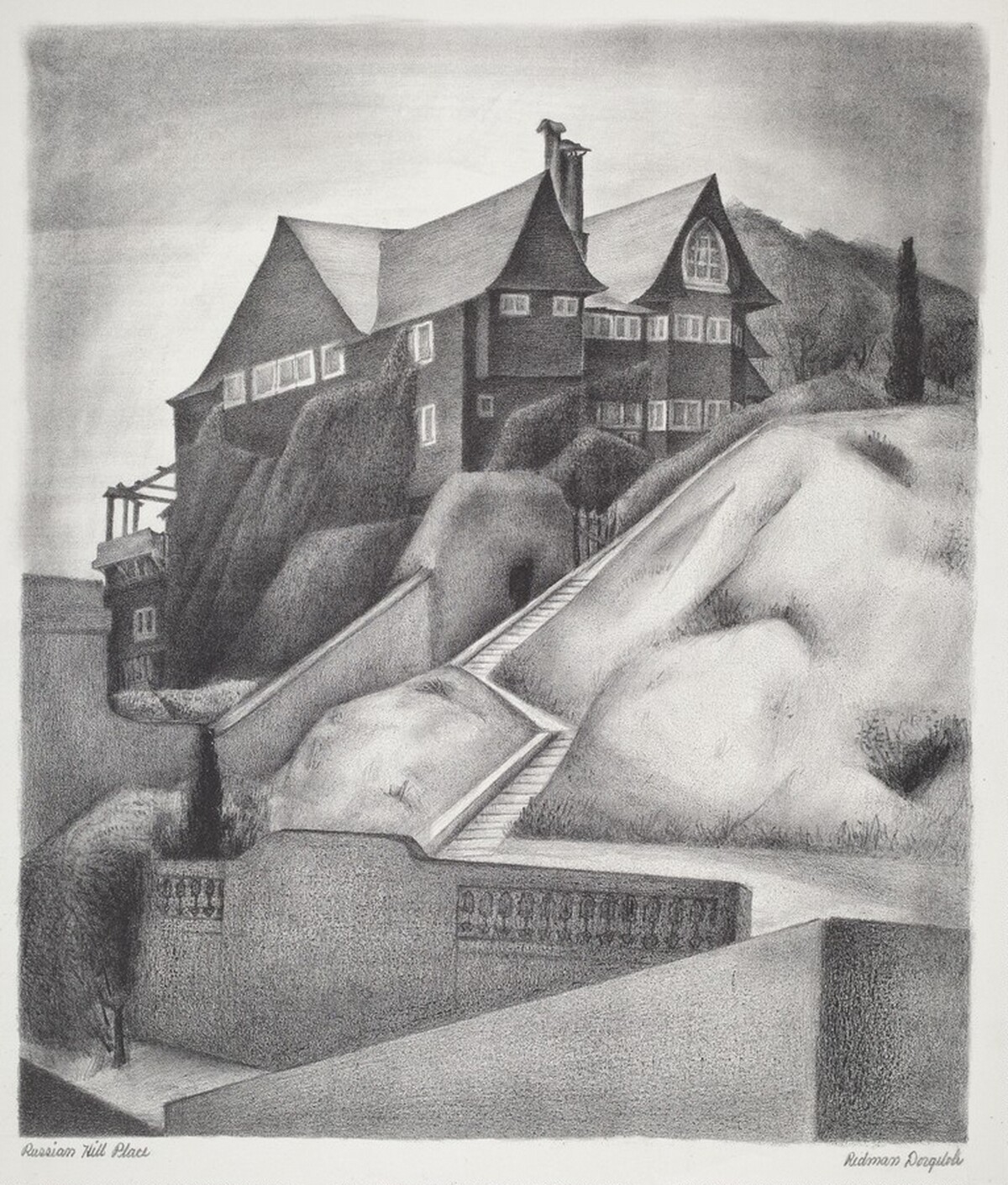 Russian Hill Place by Marguerite Redman Dorgeloh