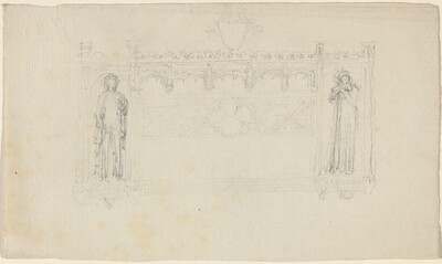 Design for the Simcoe Monument, Exeter Cathedral