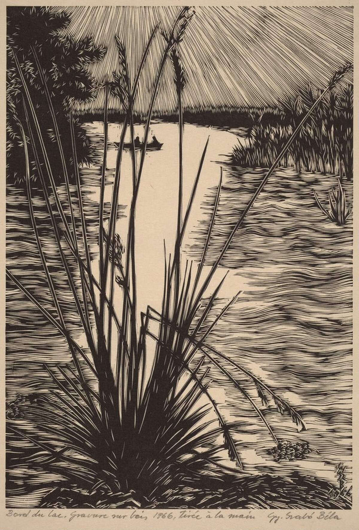 Bord du lac (Lake's Edge) by Gy Szabo Bela