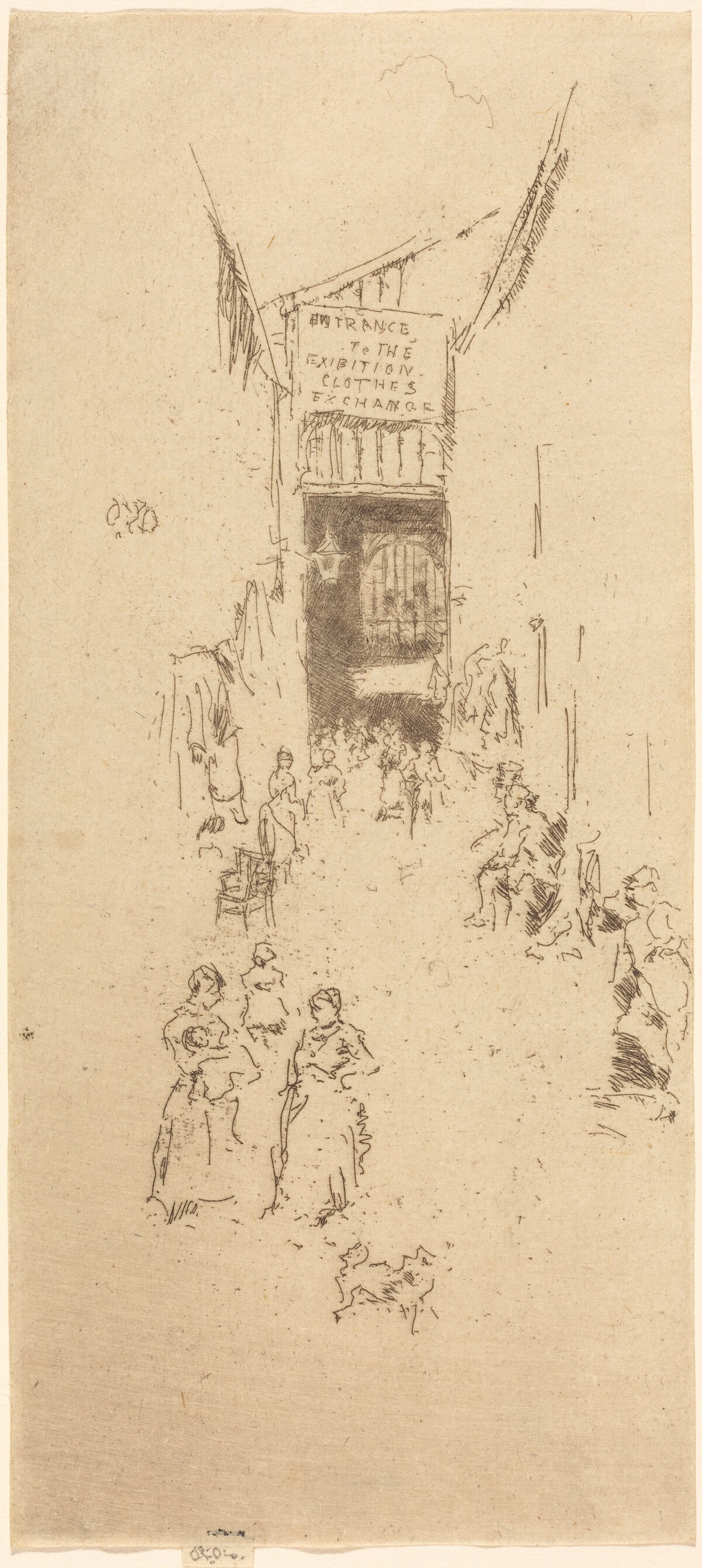 Fleur de Lys Passage by James McNeill Whistler
