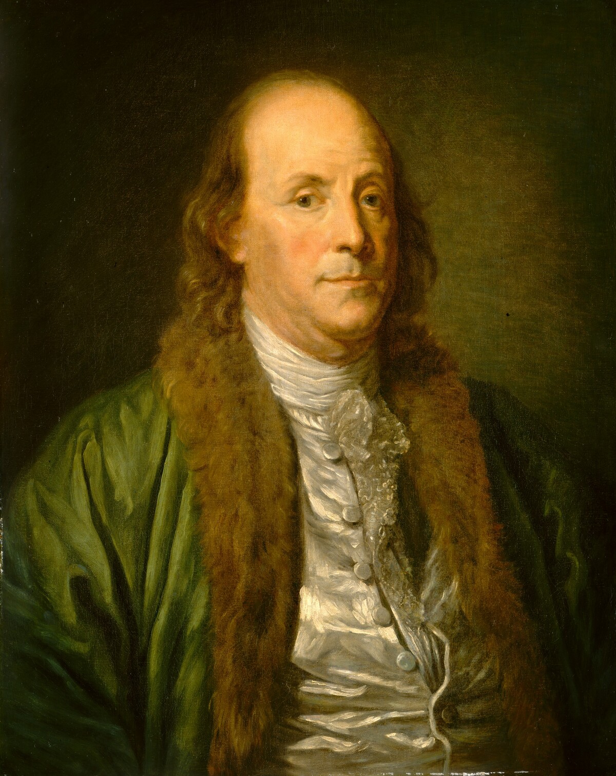 Benjamin Franklin by after Jean-Baptiste Greuze