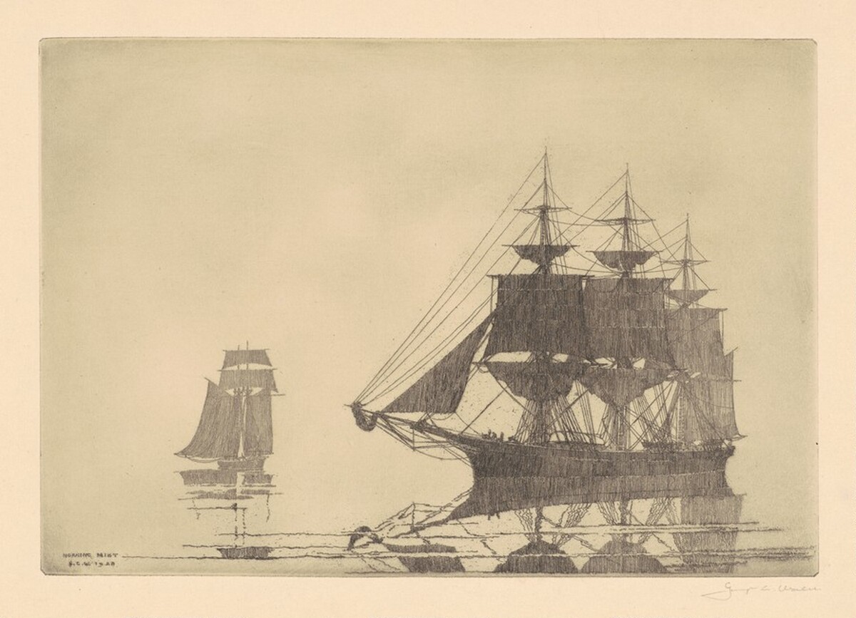 Morning Mist by George Canning Wales