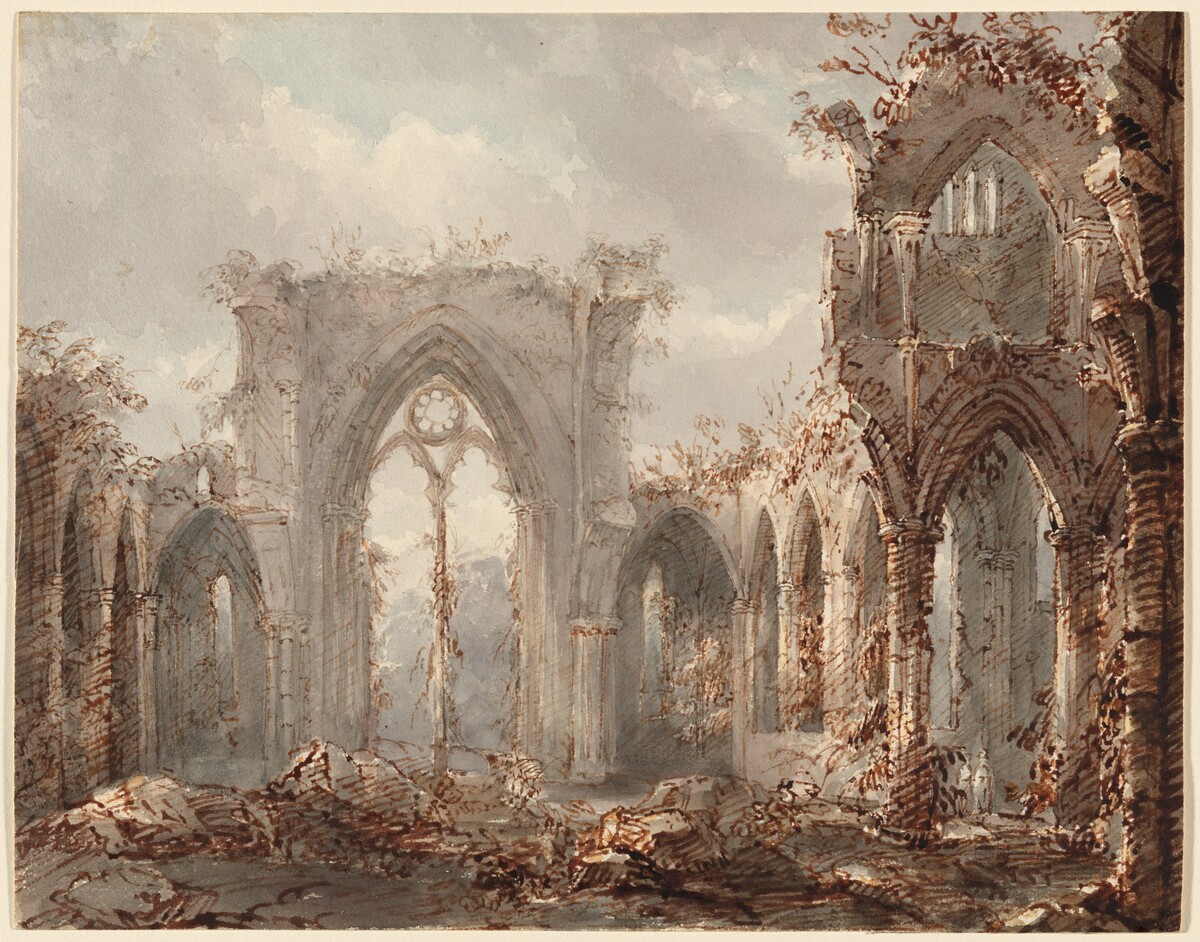 Netley Abbey, Hampshire by Miss Selby