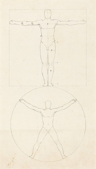 Circle and Square of the Human Figure