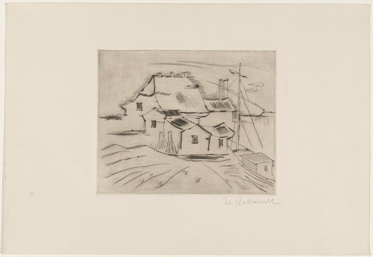 Haus und Boot [House and Boat] by Franz Radziwill