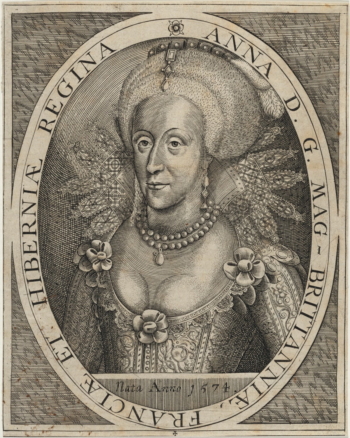 Anne of Denmark, Queen of James I by Unknown Artist
