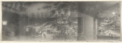 Folded Self-Portrait with Night I