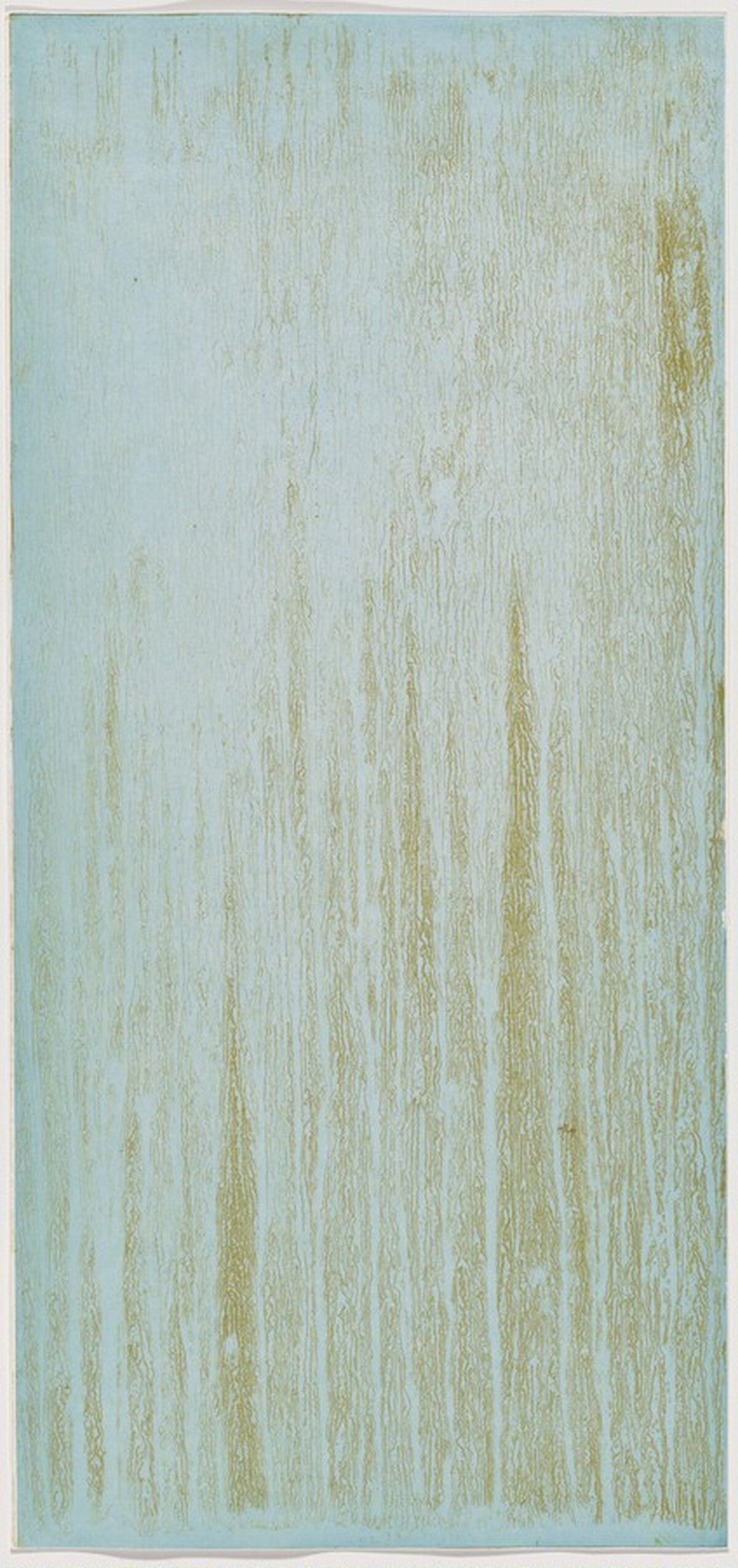 A Walk in the Woods [working proof 2 for Center Panel] by Pat Steir