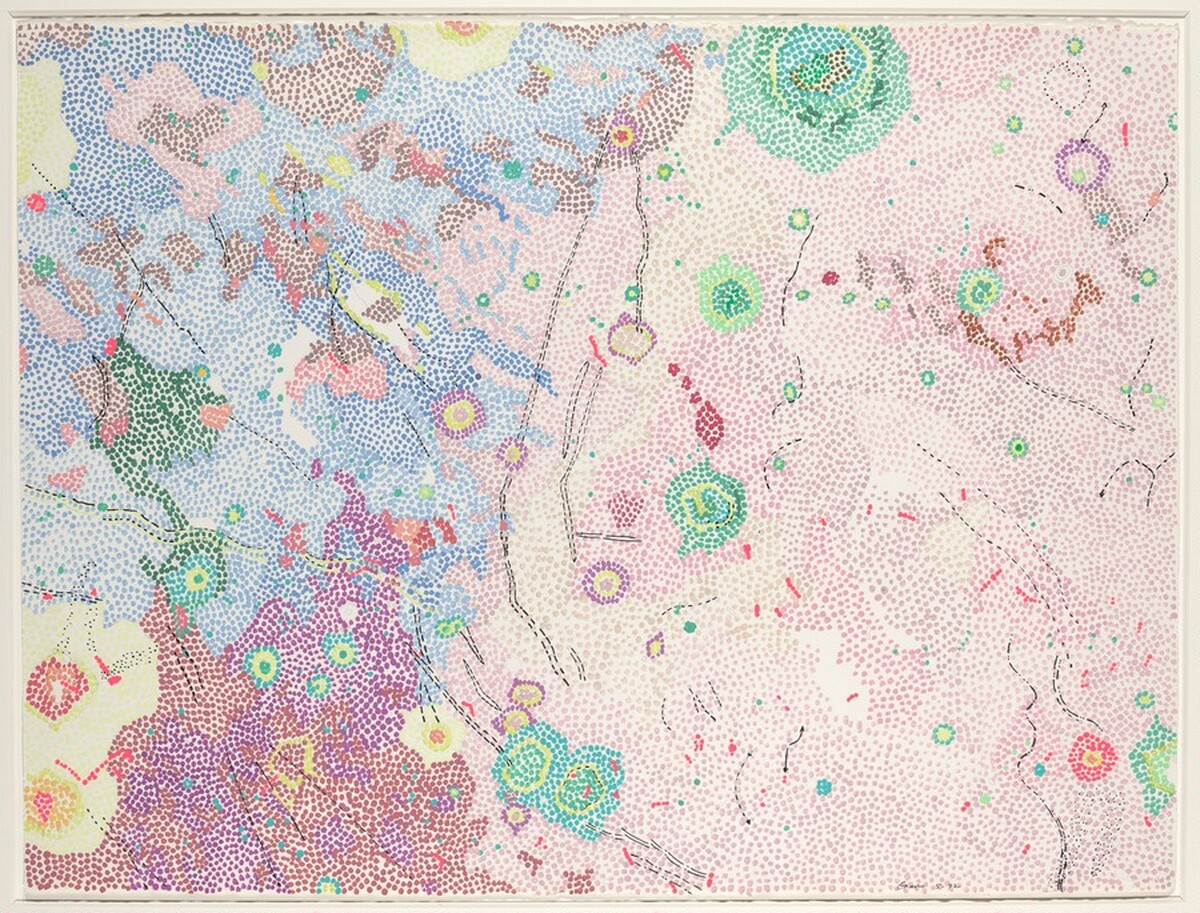 Julius Caesar Quadrangle of the Moon by Nancy Graves