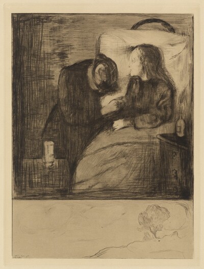 The Sick Child (Das kranke Madchen)