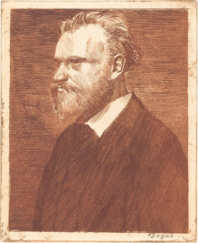 Edouard Manet, Bust-Length Portrait  (Manet en buste)