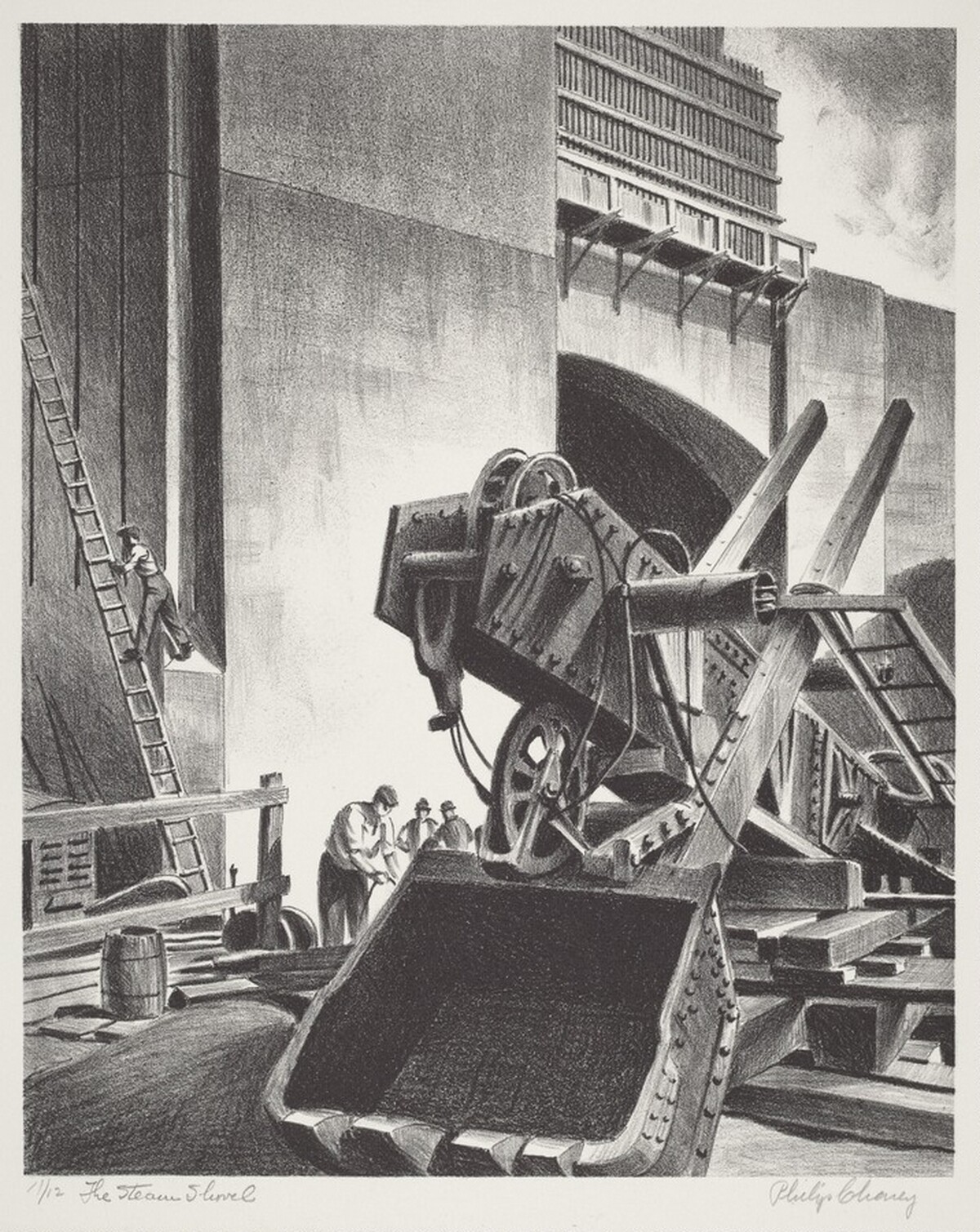 The Steam Shovel by Philip Cheney