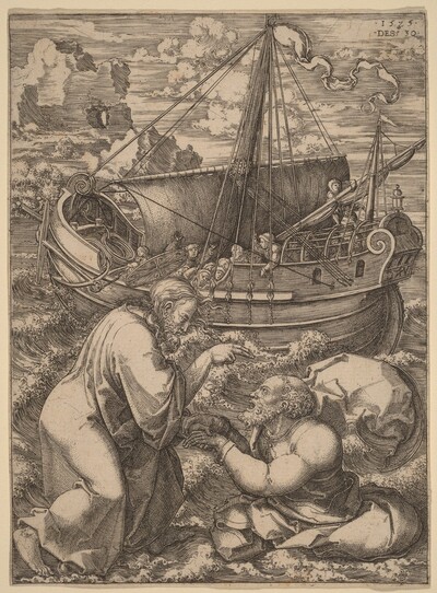 Saint Peter Walking on the Water