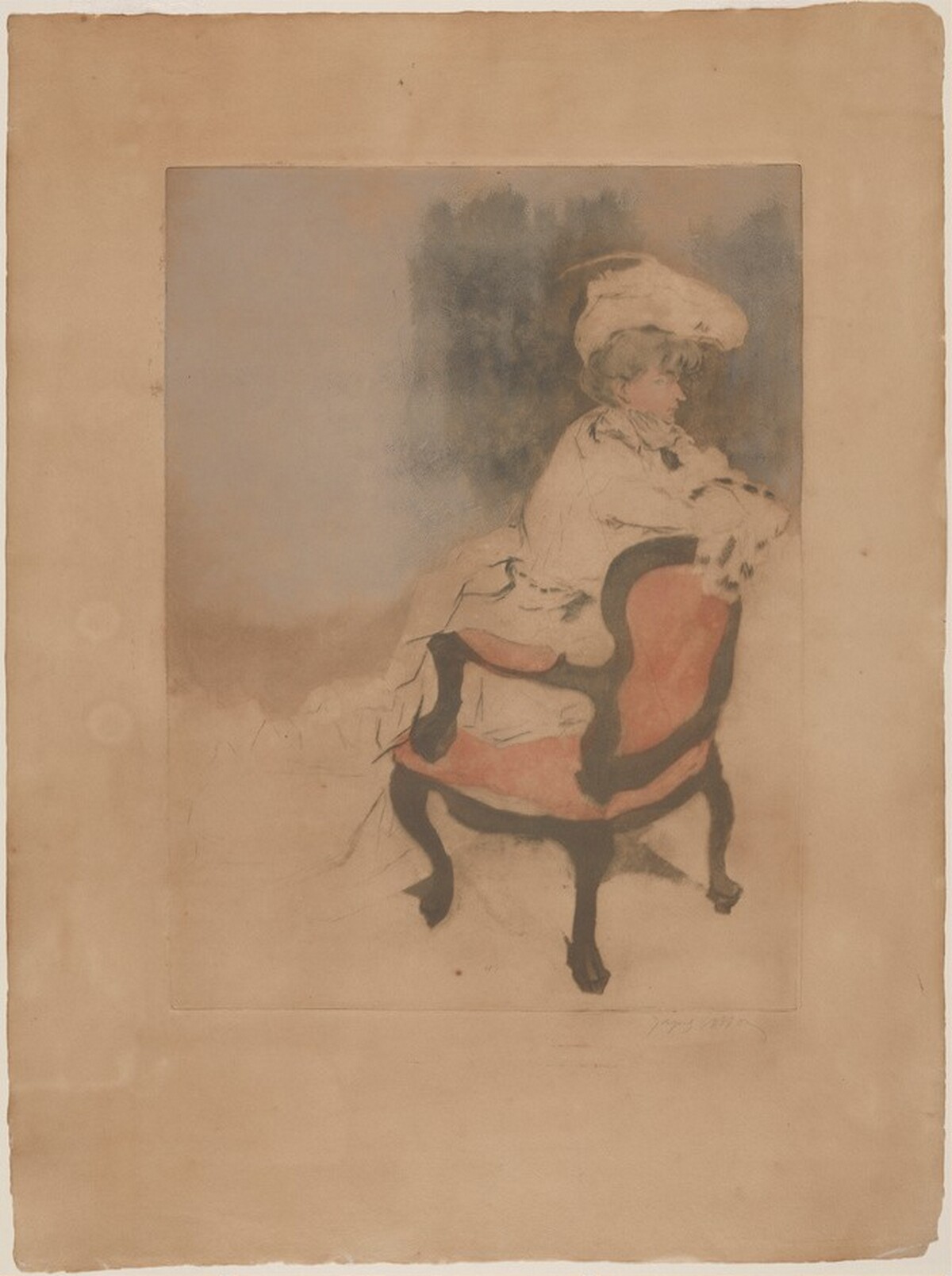 La Parisienne (19) by Jacques Villon