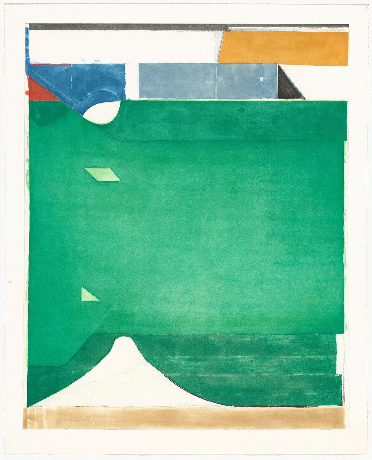 Green (working proof 5) by Richard Diebenkorn