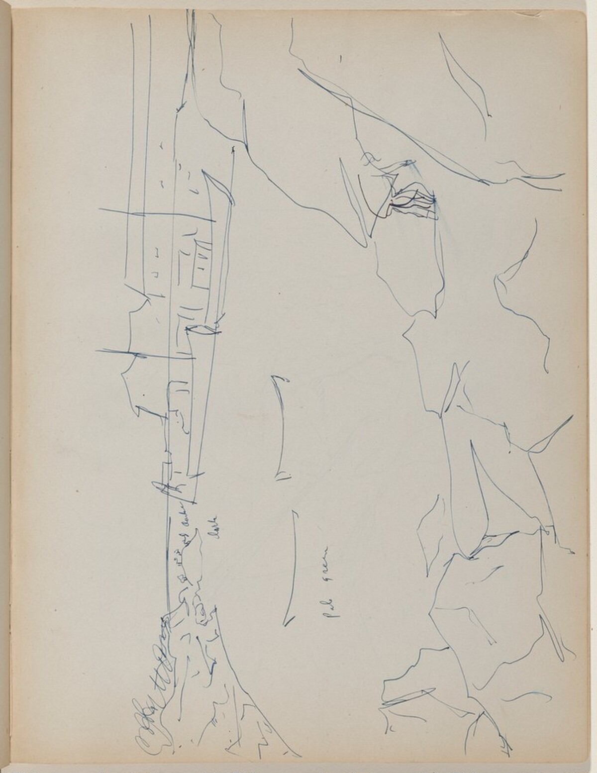 Inlet with Fishing Boats by Milton Avery
