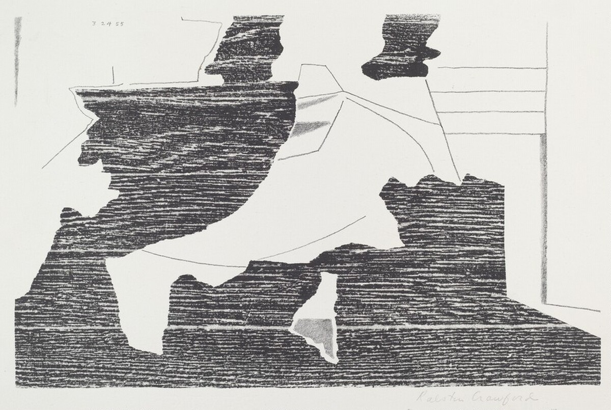 Collage #7 by Ralston Crawford