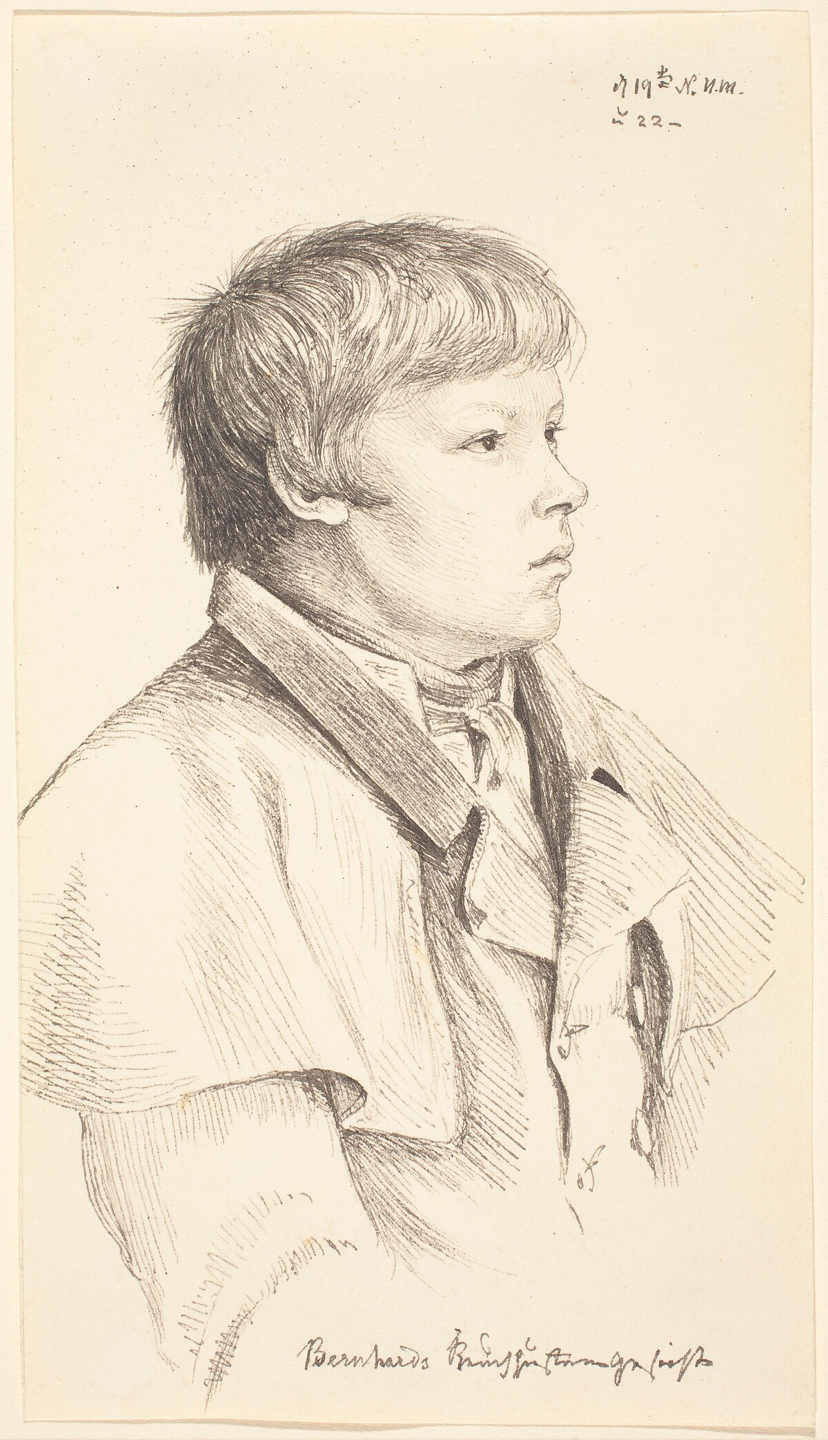 Bernhard's Whooping Cough Face by Gerhard Wilhelm von Reutern