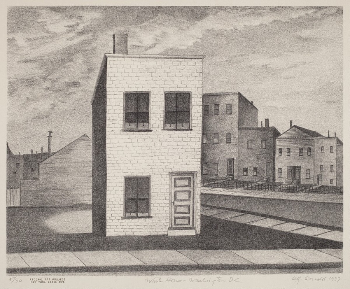 White House - Washington D.C. by A. Grant Arnold