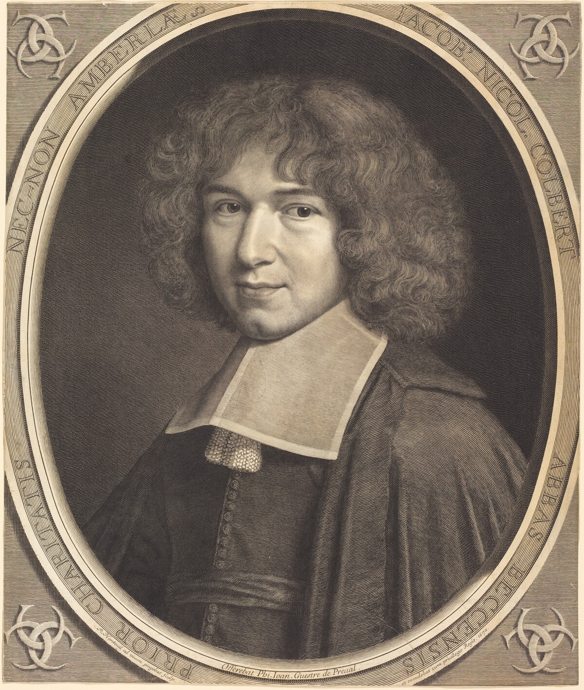 Jean-Baptiste Colbert by Robert Nanteuil