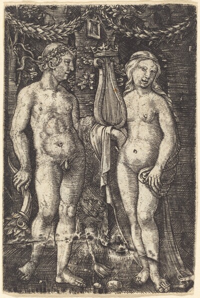 Hercules and a Muse