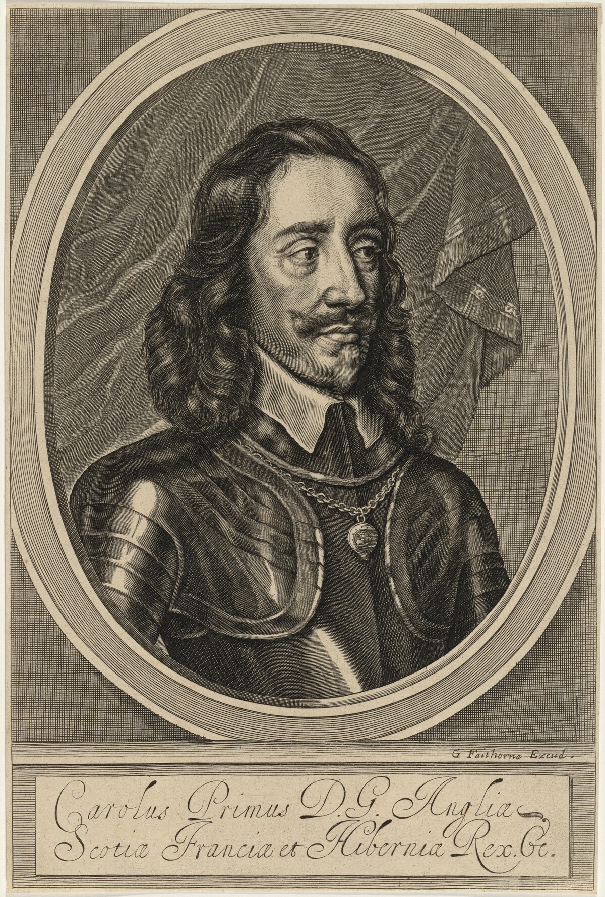 Charles I by William Faithorne