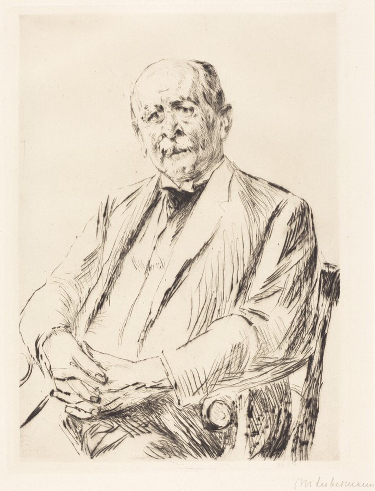 Portrait by Max Liebermann