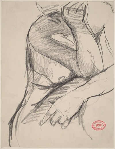 Untitled [torso of female nude]