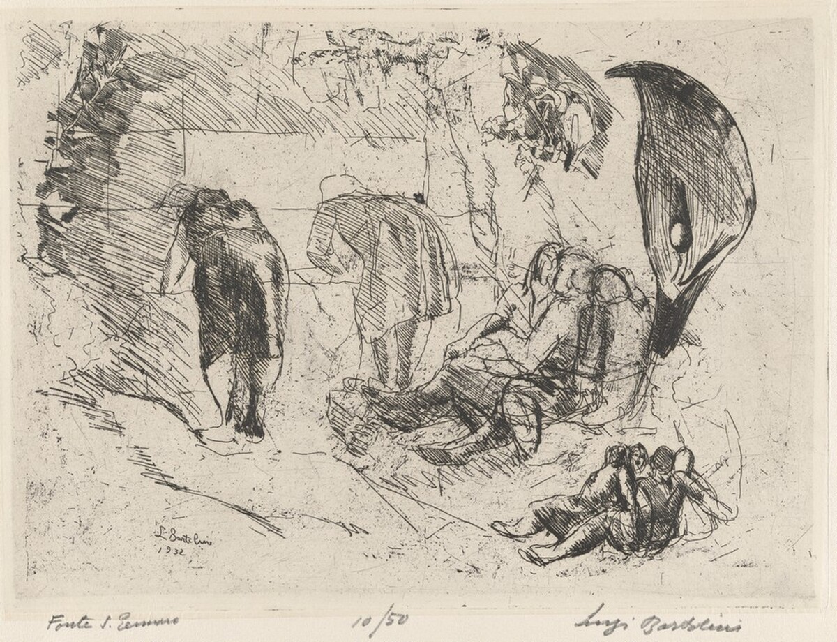Fonte San Gennaro by Luigi Bartolini
