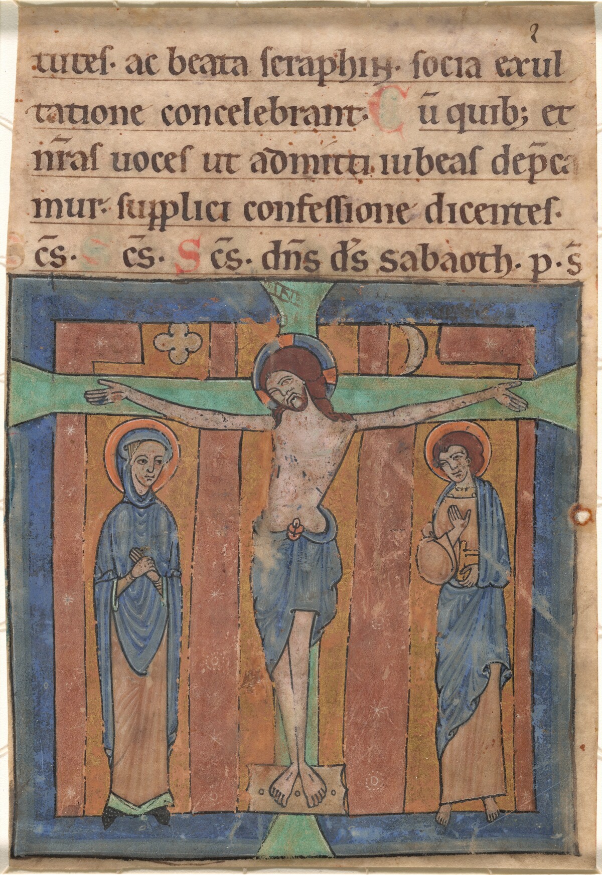 The Crucifixion by German 12th Century