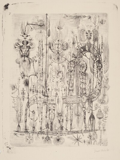 Untitled (Totemic Figures)
