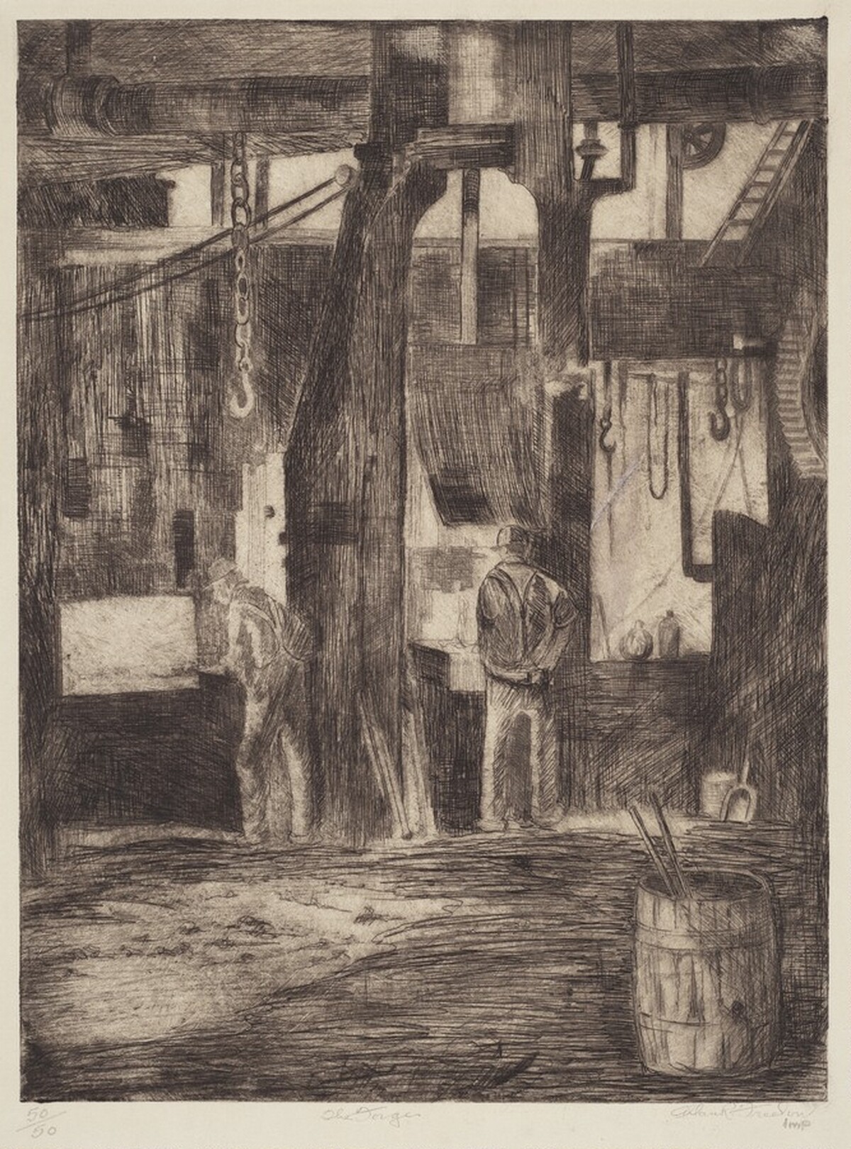 The Forge by Allan Randall Freelon