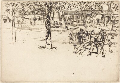 Le Boulevard Poissoniere